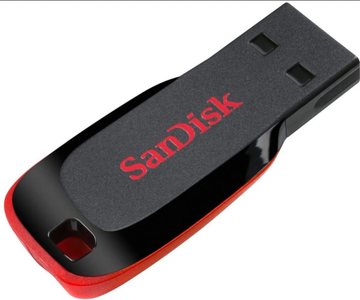 Pen Drive Cruzer Blade Sandisk - 128GB