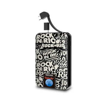 Power Bank Rock in Rio 10.000  C/ Cabo Stickers Pb
