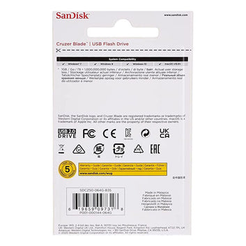 Pendrive 3 em 1 64GB SanDisk