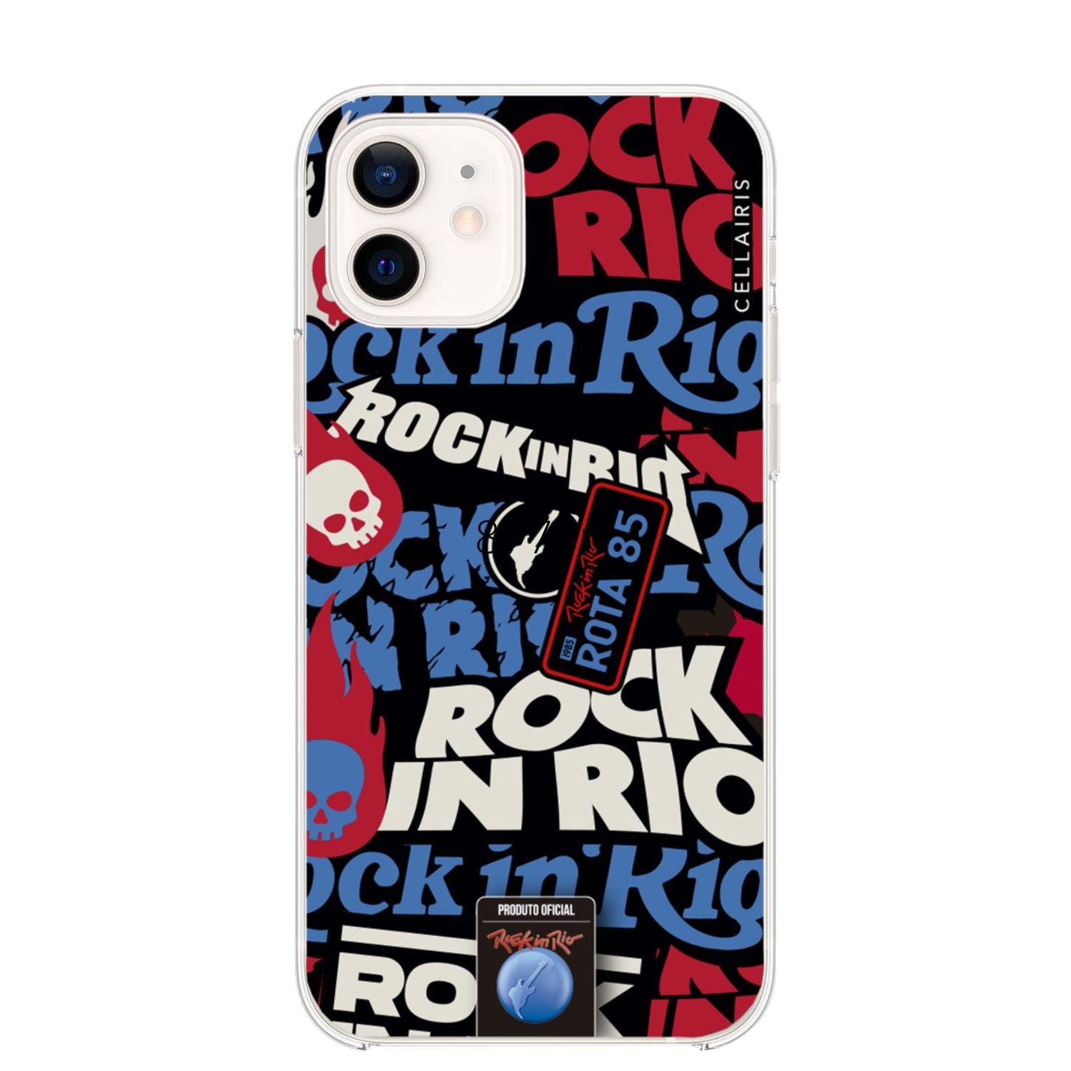 Capinha Celular Rock in Rio para iPhone 12